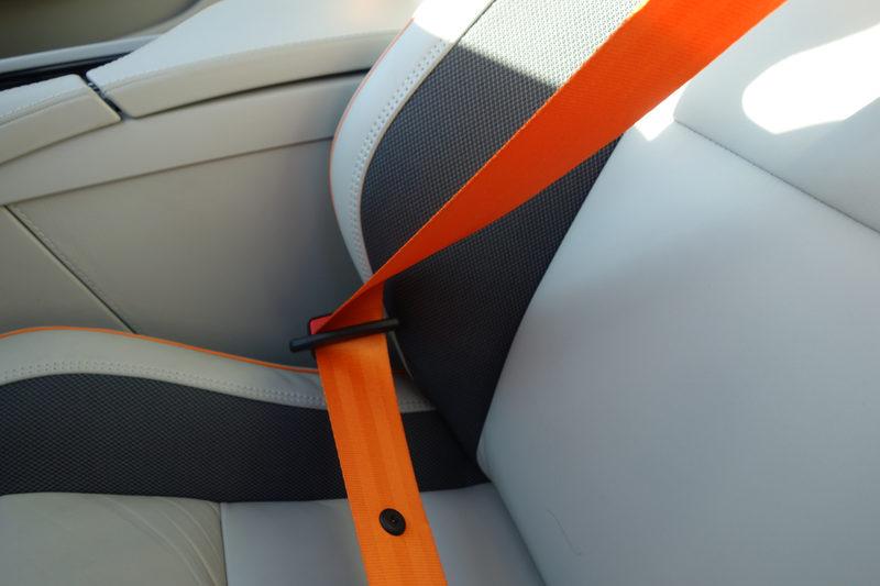 Illustration for article titled The Volvo V90 Cross Country Has Orange Seatbelts and a $3,300 Cargo Box and I Love It
